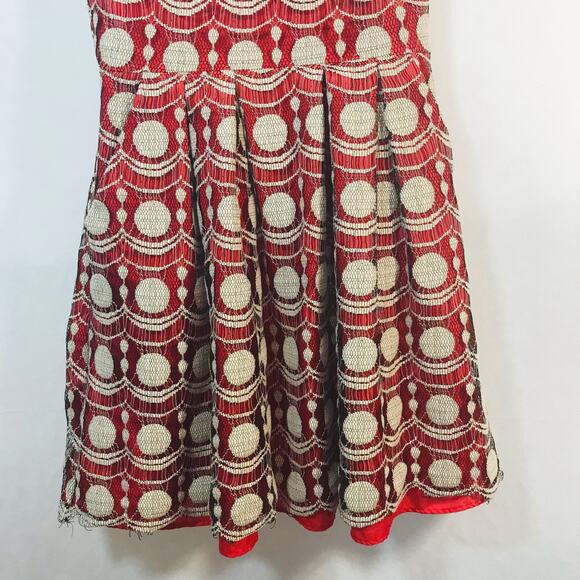 Hunter Dixon by Hunter Bell Maraschino Sleeveless Dress Size 8 - Picture 6 of 10